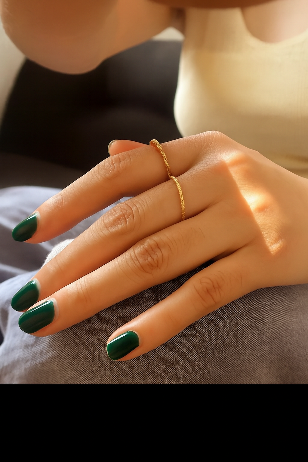 Hemp rope ring