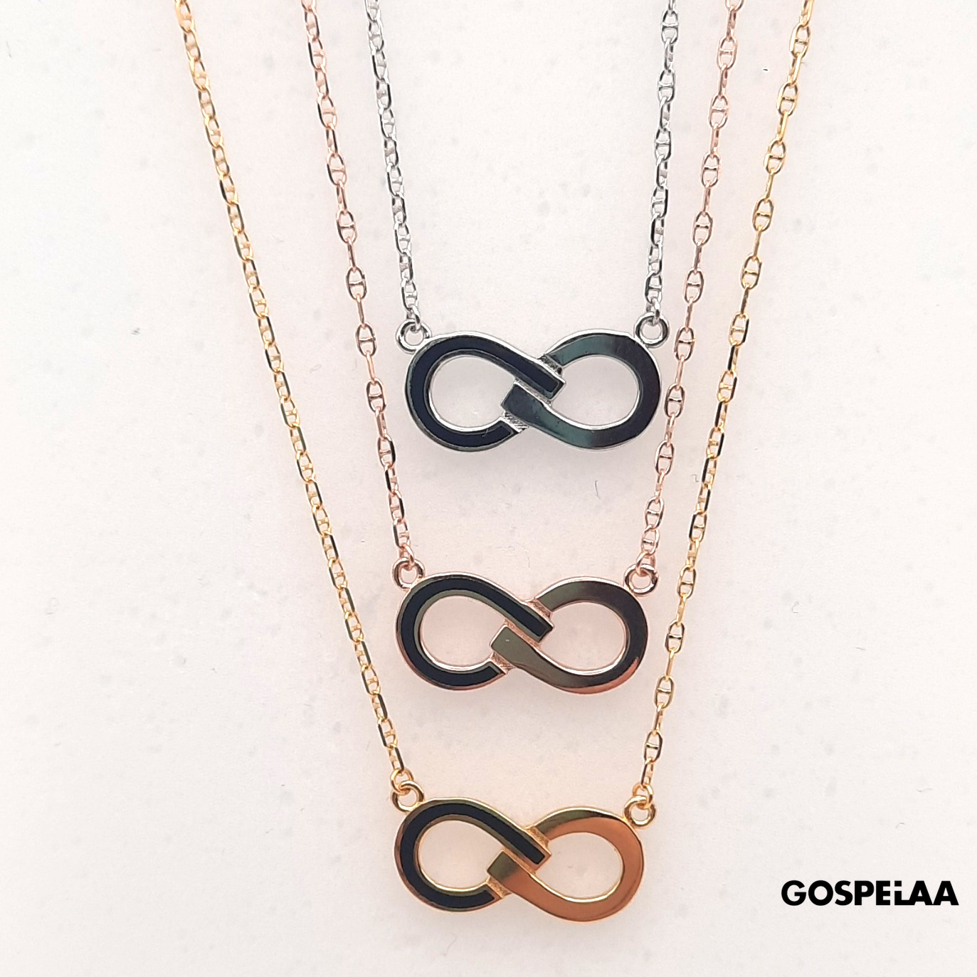 Infinity necklace (Gold)