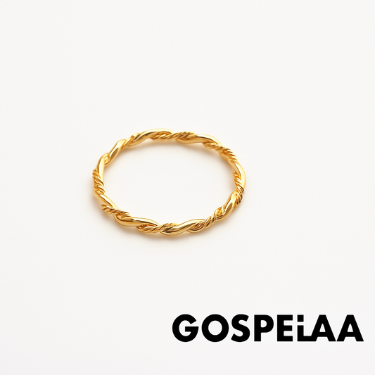 Hemp rope ring