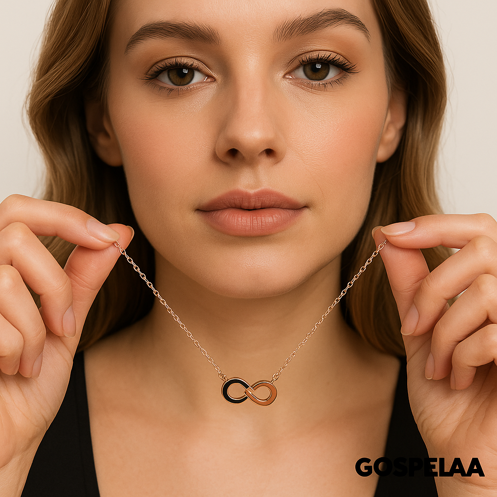 Infinity necklace (Gold)
